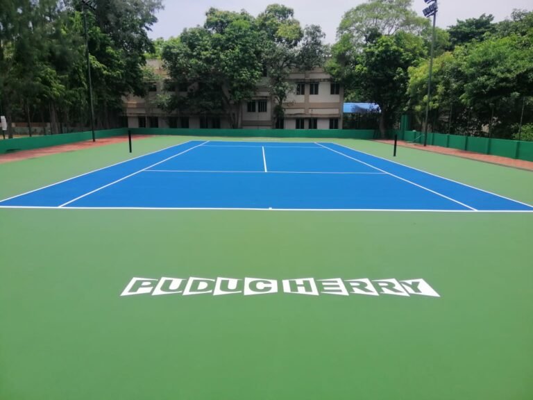 Synthetic Tennis Court