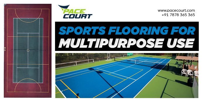 Sports flooring for Multipurpose use