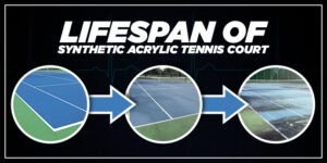 Lifespan of Synthetic Acrylic Tennis Court