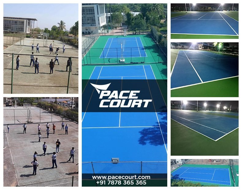 Blog Existing space into Acrylic Tennis Court