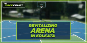 Revitalizing basketball court in Kolkatta