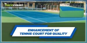 Color Coating Basketball Court at Minar Club, Bangalore