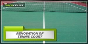 Repair Of Aged Tennis Court at Wonder Tennis Club, Bangalore