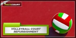 Uneven Patch Repair of Volleyball Court at SpikeIt VClub, Bangalore