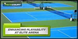 Resurfacing Sports Court of Elite Sports Arena