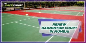 Cushioned Badminton Court Surface Upgrade At Mumbai