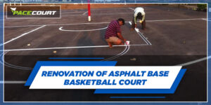 Renovation of basketball court