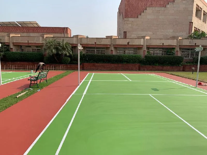 Synthetic Acrylic Badminton Court Flooring