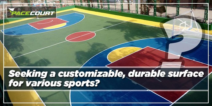 Sports Court Surface:Seeking a customizable, durable option?