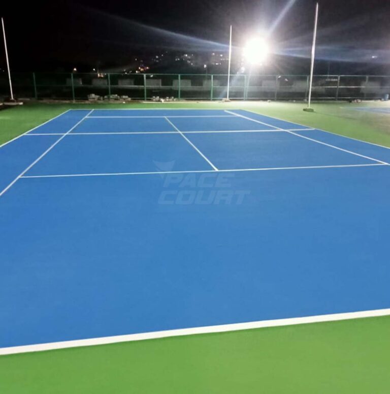 Sports Court with lights