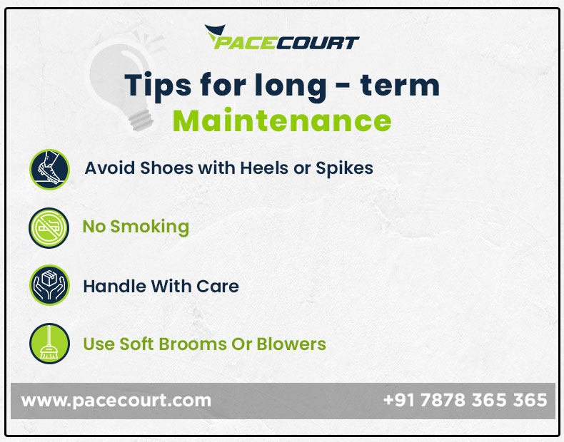 badminton court flooring
