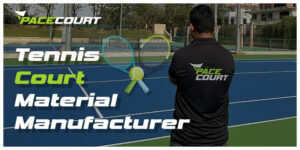 tennis court material