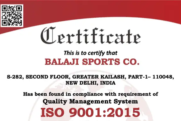 ISO Certified
