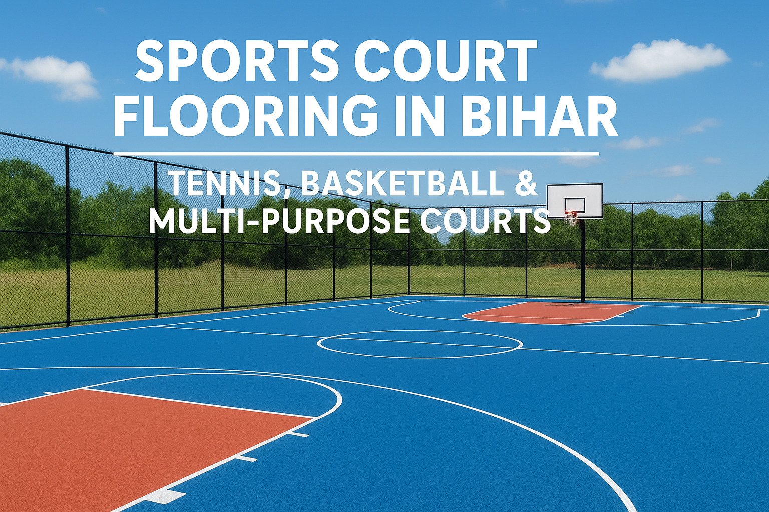 sports court flooring in Bihar