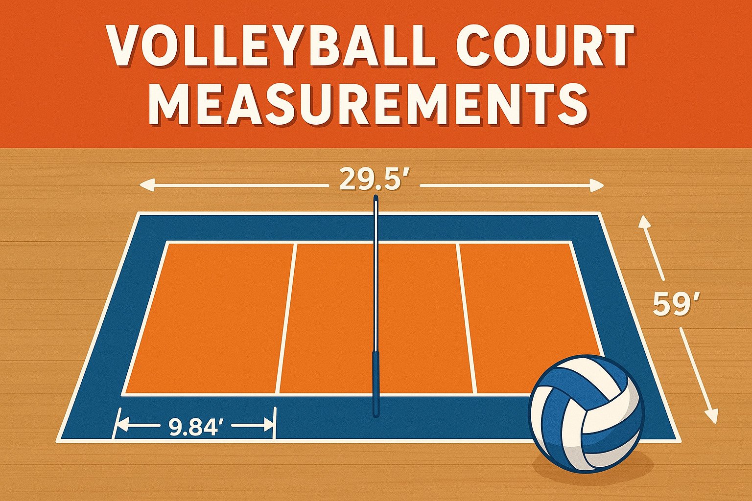 Volleyball Court Measurements