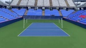 volleyball court surface