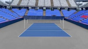 volleyball flooring color