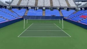 volleyball court surface