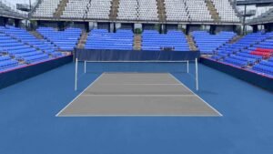 volleyball court colors