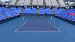 volleyball court surface