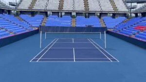 badminton flooring surface