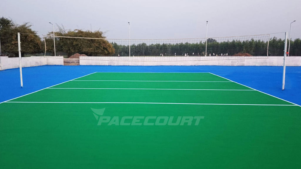 volleyball court flooring