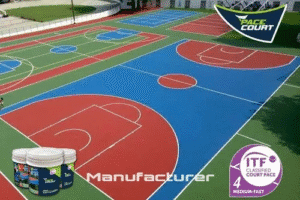 Outdoor Basketball Court