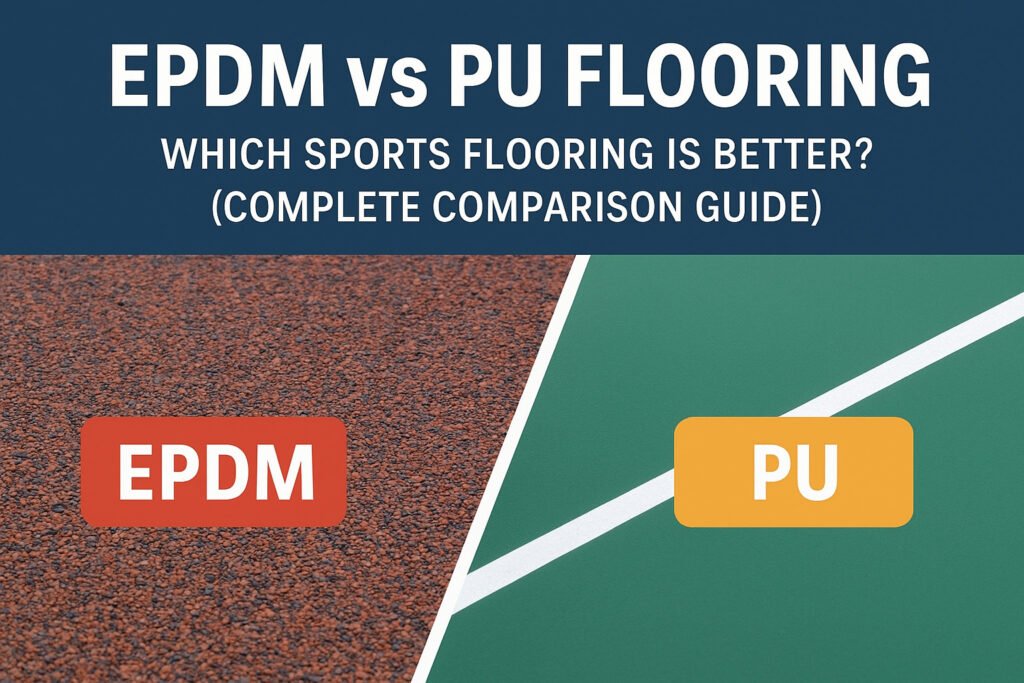 EPDM vs PU Flooring