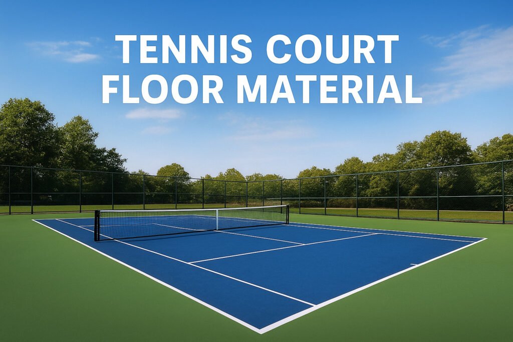 Tennis Court Floor Material