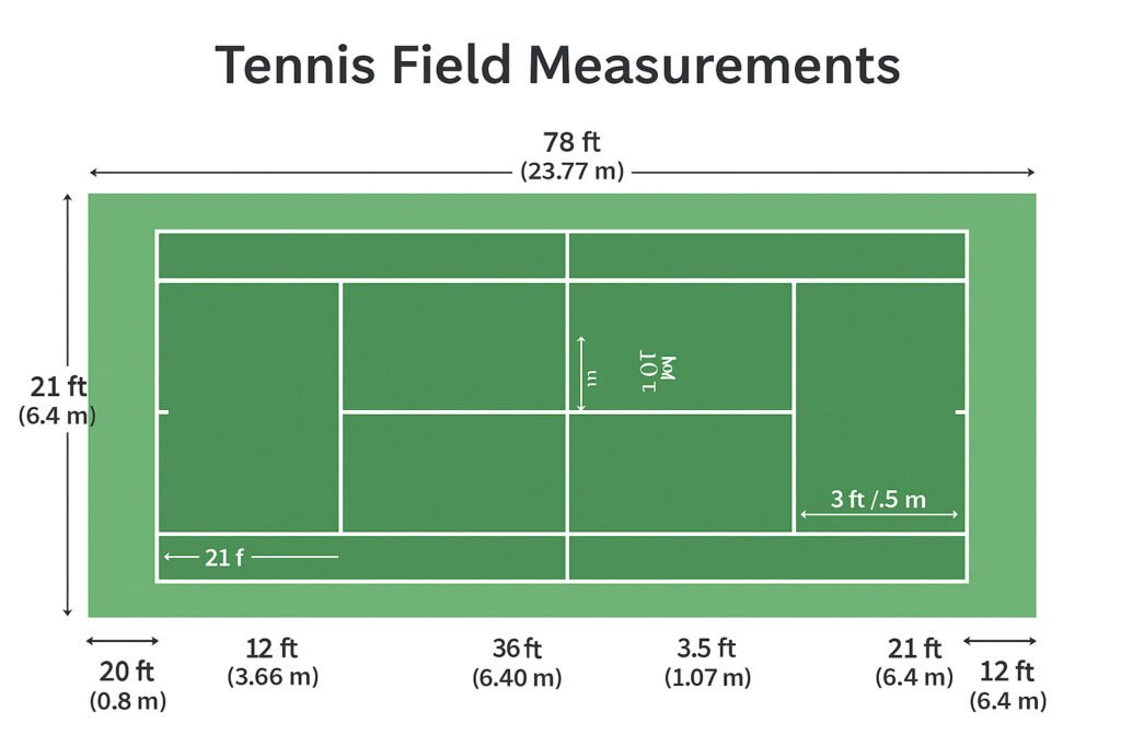 Tennis Field Measurements