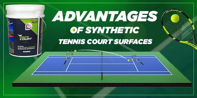 tennis court material