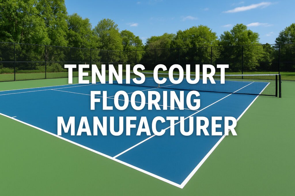 Tennis Court Flooring Manufacturer