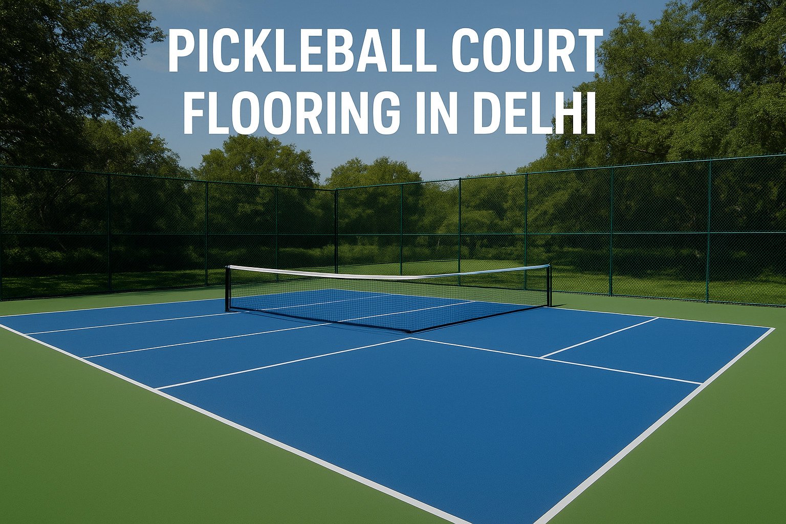 Pickleball Court Flooring in Delhi