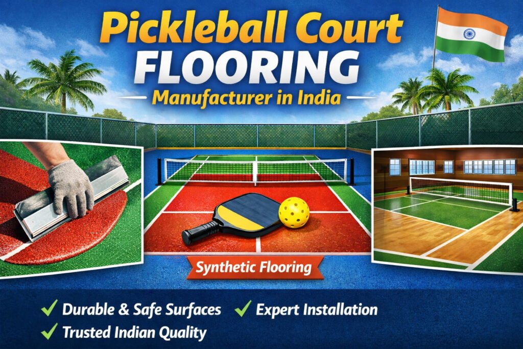 Pickleball Court Flooring Manufacturer in India