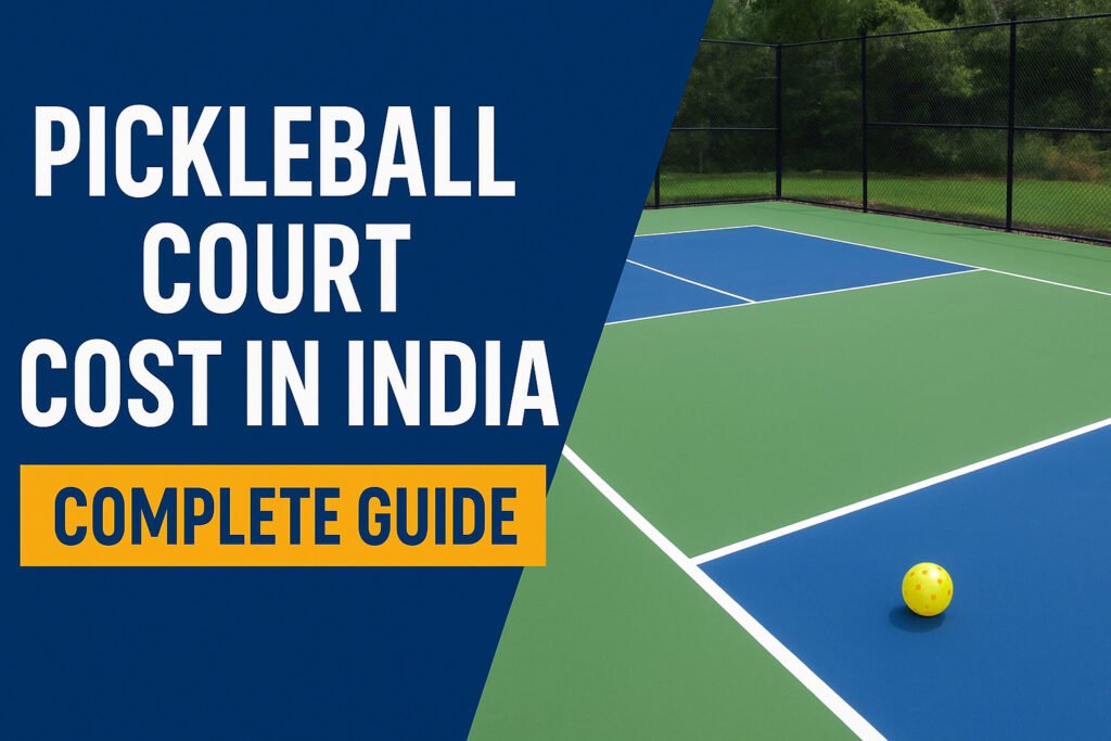 Pickleball Court Cost in India