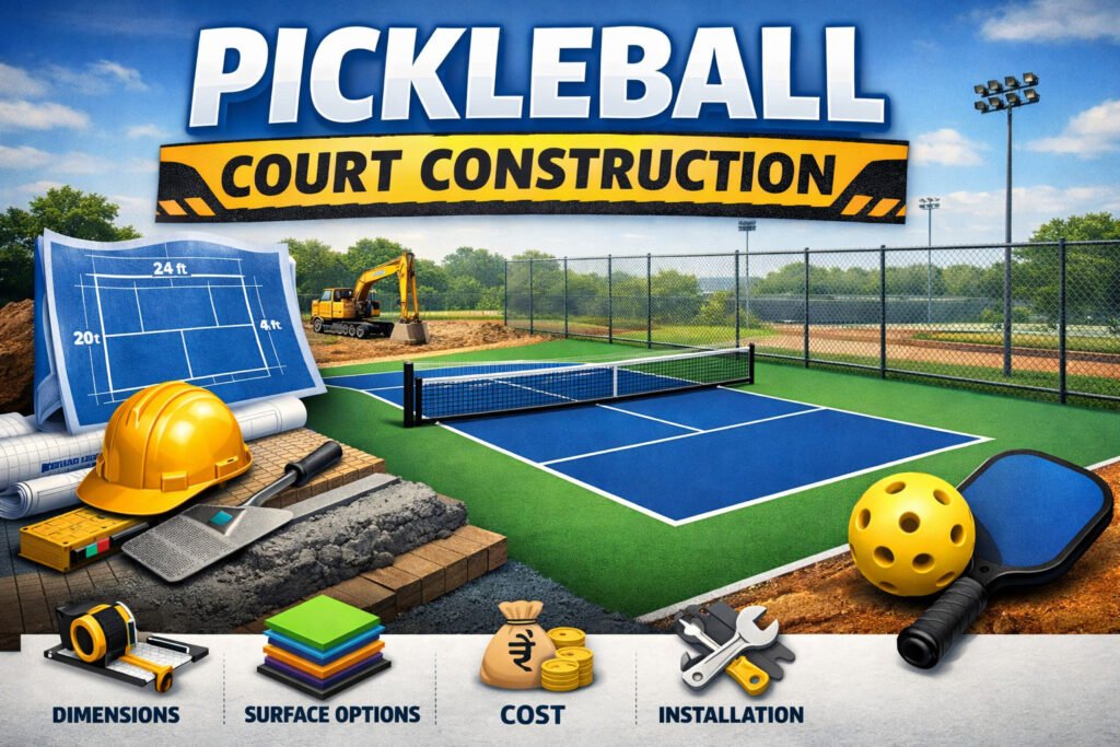 Pickleball Court Construction