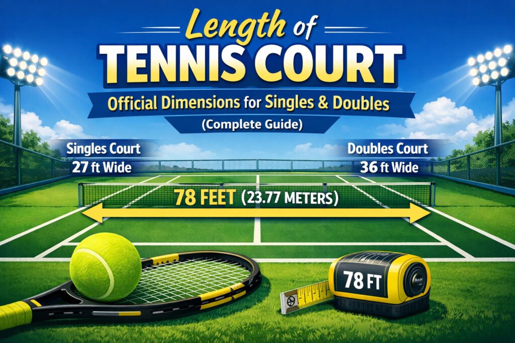 Length of Tennis Court