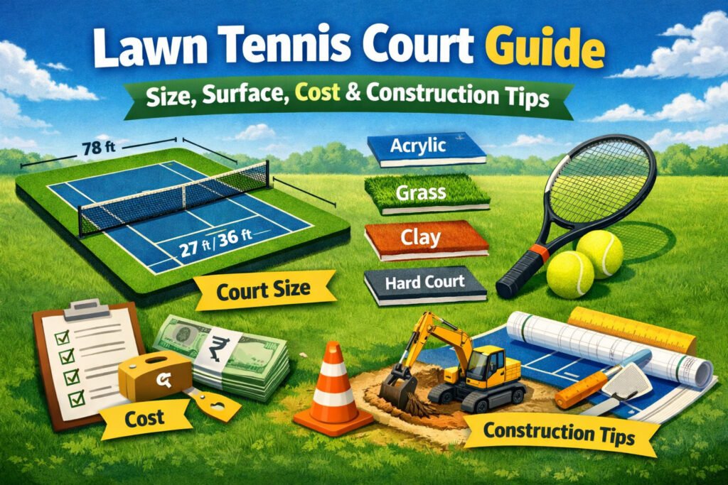 Lawn Tennis Court