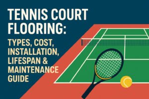 Tennis Court Flooring: Types, Cost, Installation, Lifespan & Maintenance Guide