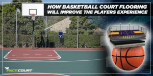 outdoor basketball court