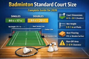 Badminton Standard Court Size