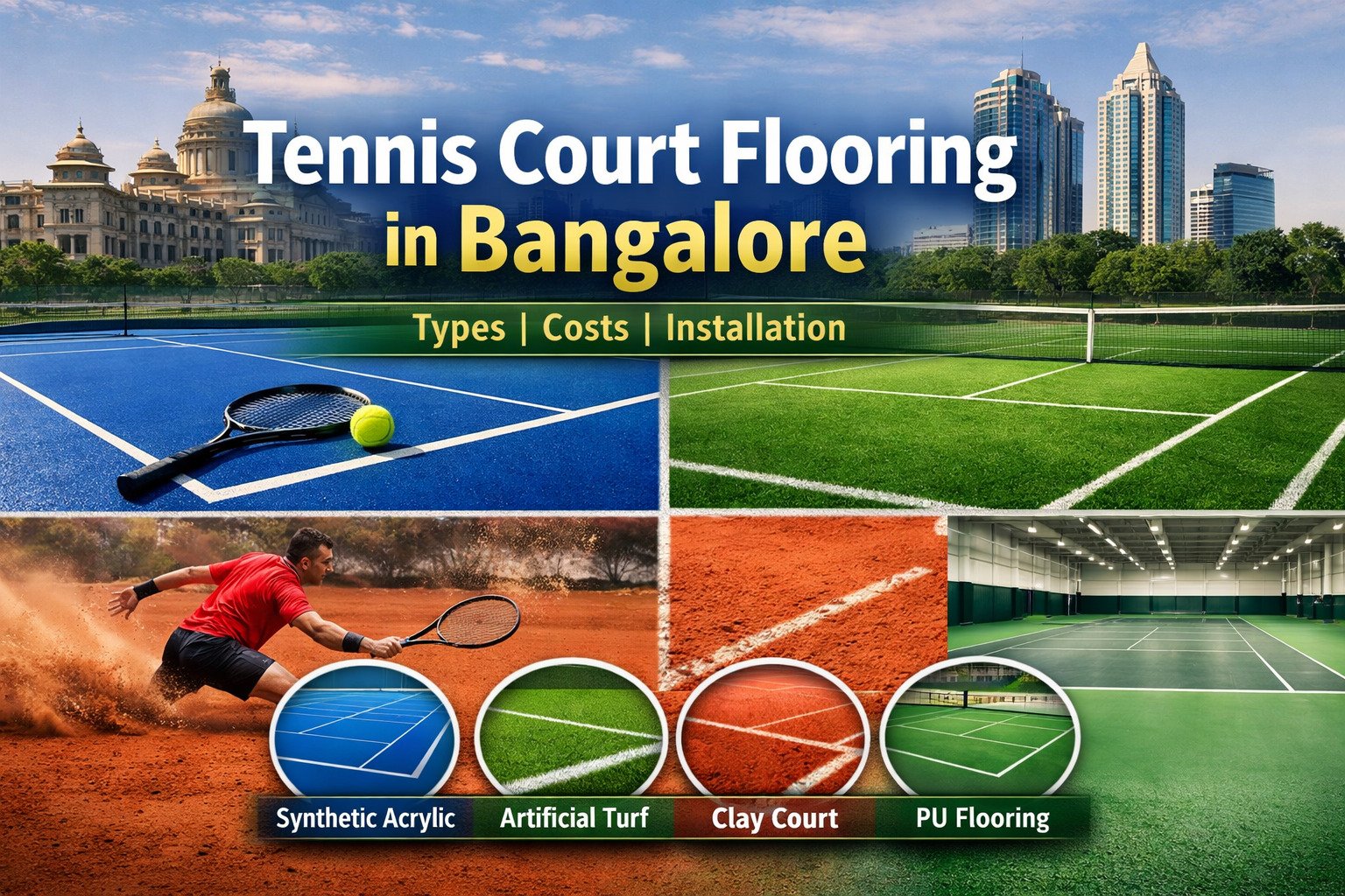 Tennis Court Flooring in Bangalore