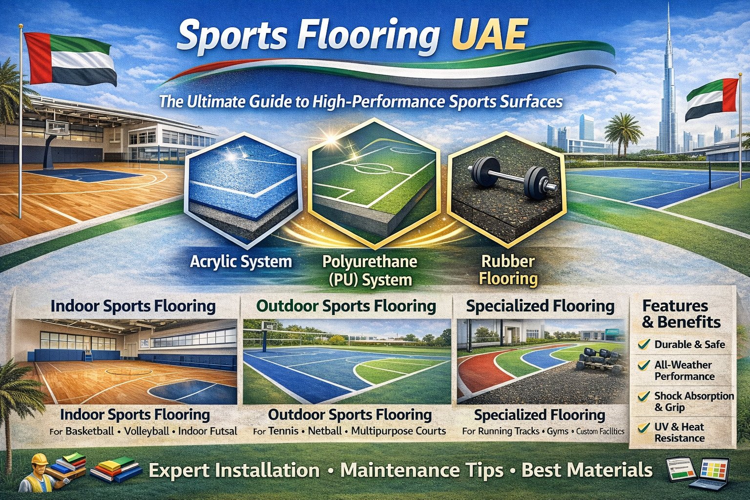 Sports Flooring UAE