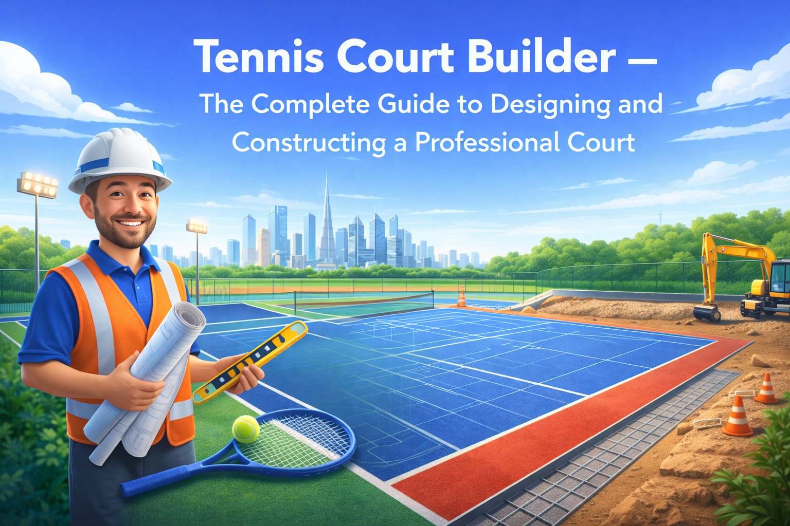 Tennis Court Builder – The Complete Guide to Designing and Constructing a Professional Court