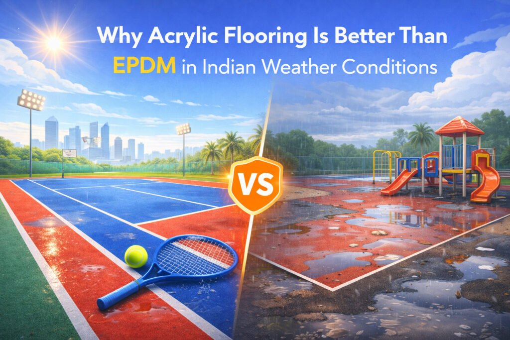 Why Acrylic Flooring Is Better Than EPDM