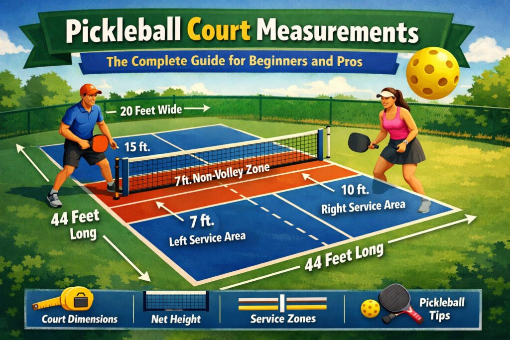 Pickleball Court Measurements