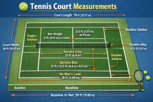 Tennis Court Measurements: The Complete Guide to Official Dimensions and Layout