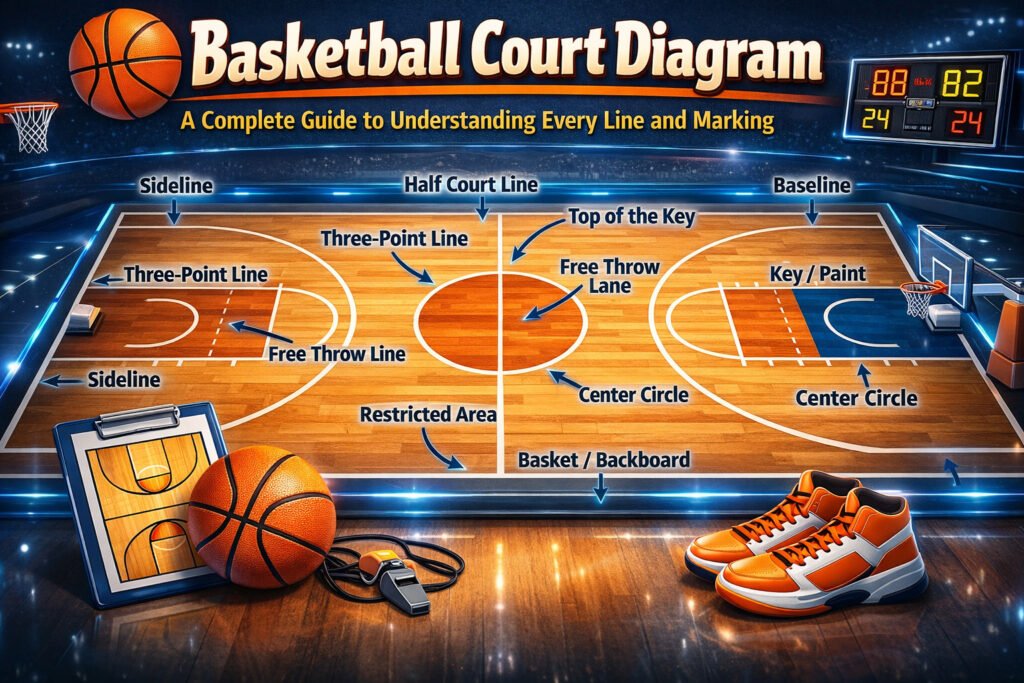 Basketball Court Diagram