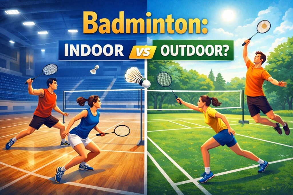 Badminton Indoor or Outdoor