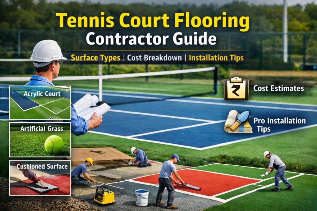 Tennis Court Flooring